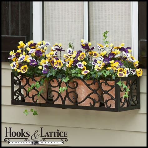 8 ft metal window boxes|decorative metal window boxes.